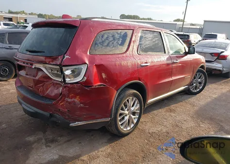 2014 Dodge Durango Citadel from USA, damaged, VIN 1C4RDHEG2EC537166